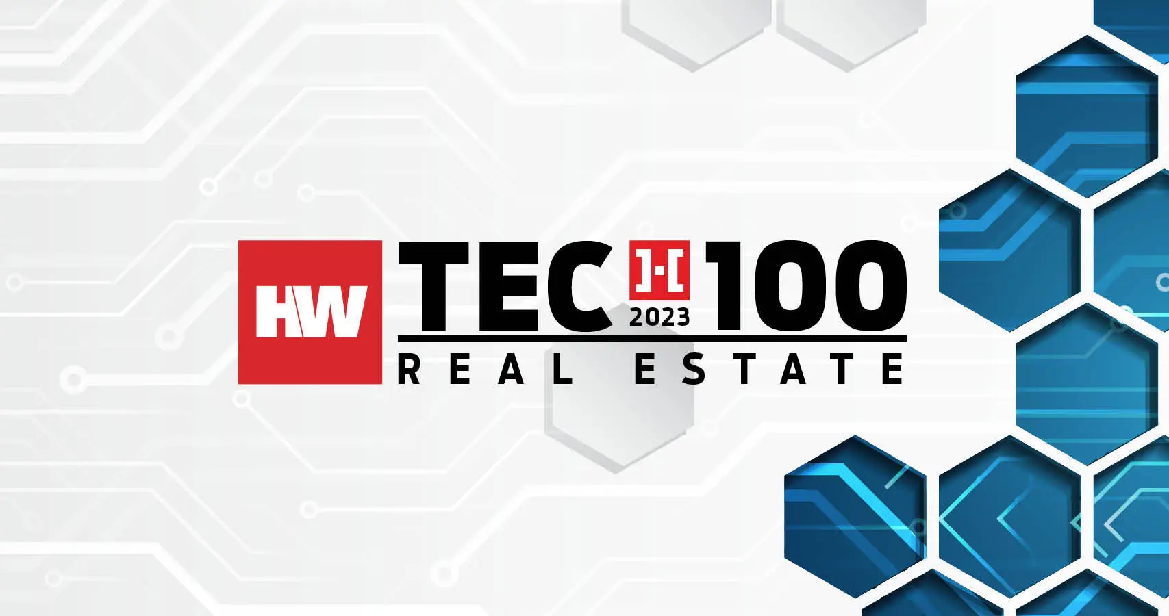 HousingWire Tech100 2023 Real Estate winner list logo